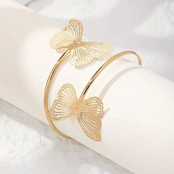 Butterfly Arm Cuff - Picture 2 of 2